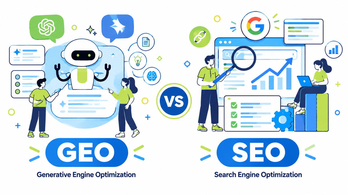 SEO vs GEO Clarisdata