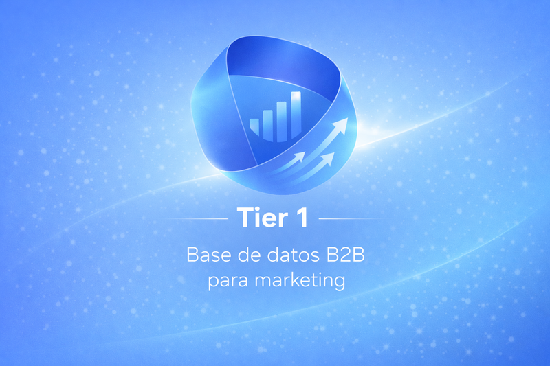Tier 1 - Base de datos B2B para merketing