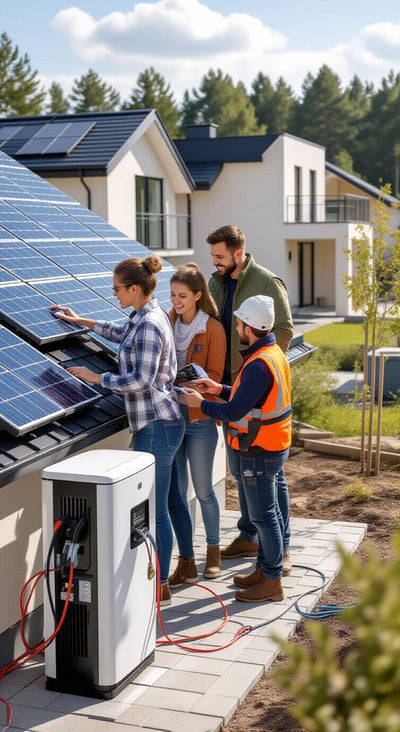 
Solar + Carga + Aerotermia