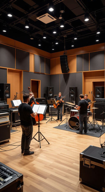 
Salas de ensayo y estudio