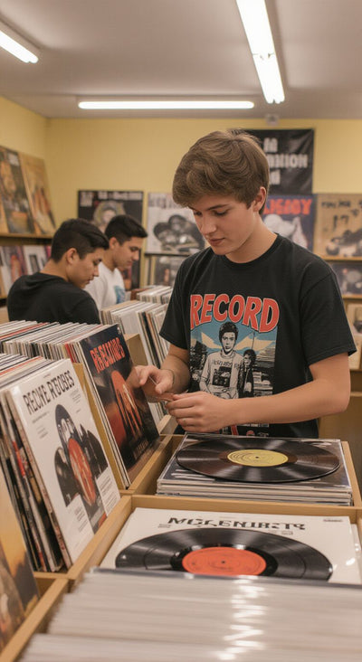 
Vinilos y merchandising musical