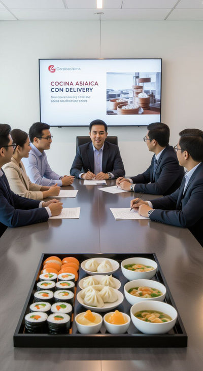 
Cocina asiática con delivery