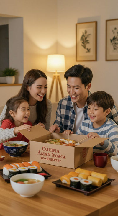 
Cocina asiática con delivery