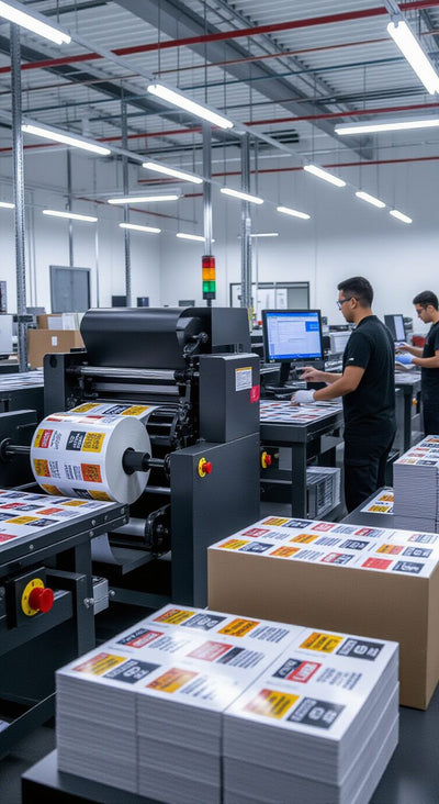 
Etiquetas y chapas industriales