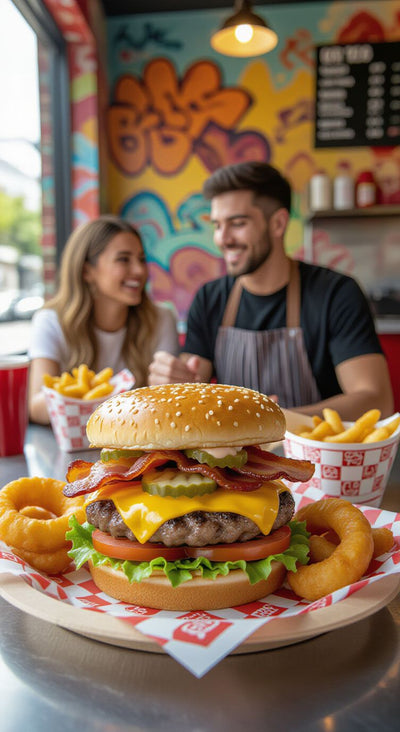 
Hamburguesas y combos rápidos