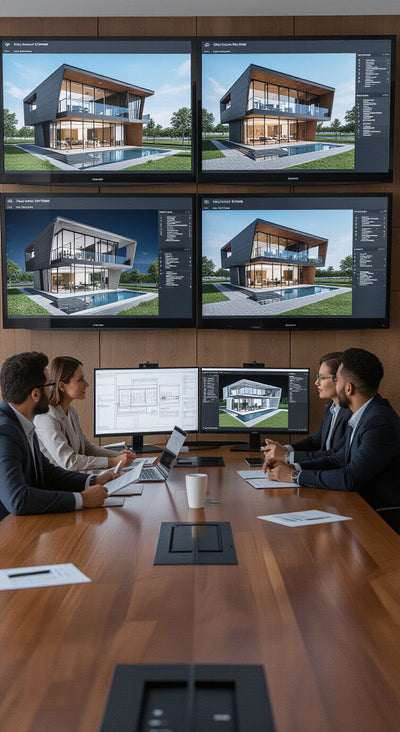 
Renders y visualización arquitectónica