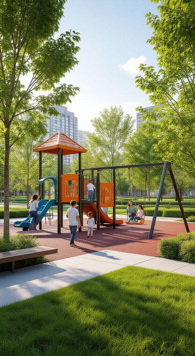 
Parques infantiles y urbano