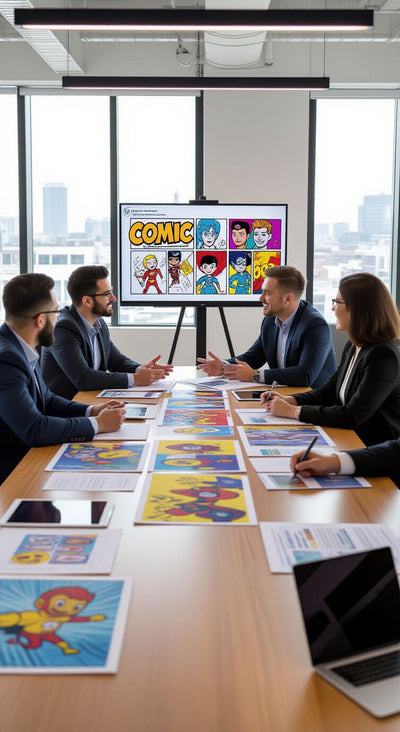 
Ilustración y cómics a medida
