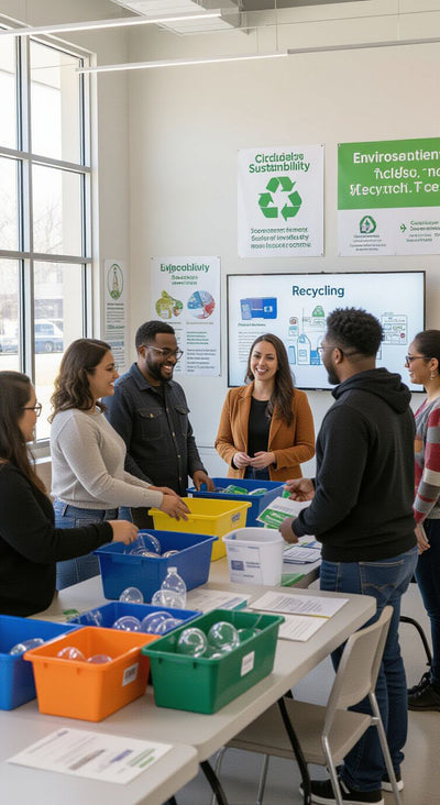 
Educación y reciclaje ambiental