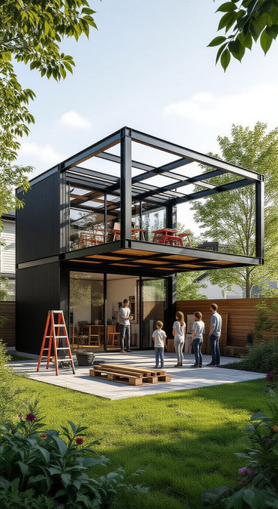 
Estructuras metálicas modulares