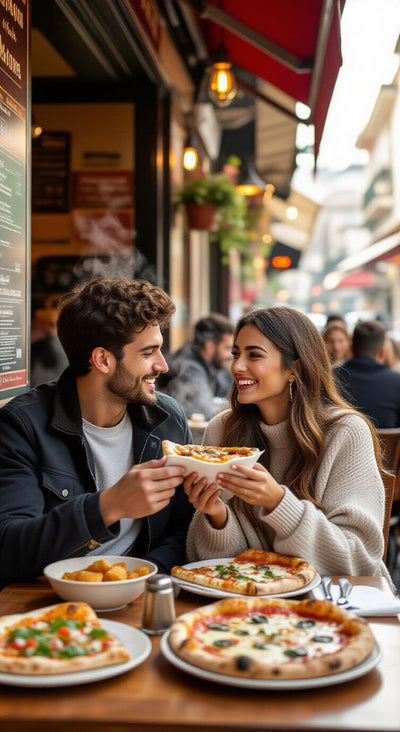 
Kebab y pizza rápida