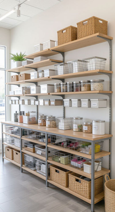 
Estanterías y organización