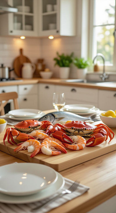 
Mariscos y pescados