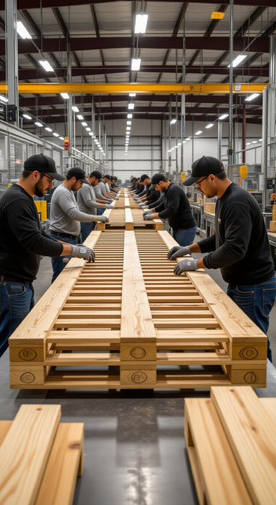 
Pallets y embalajes logísticos