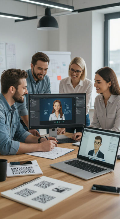 
Generador AI de QR y avatares
