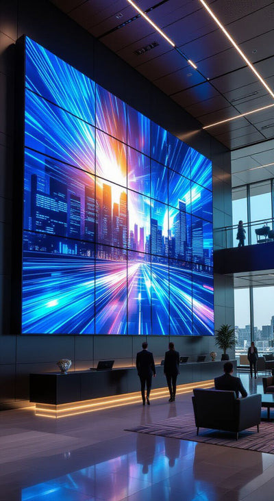 
Paneles LED y video walls