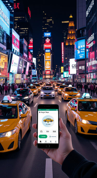 
Taxis y coche compartido