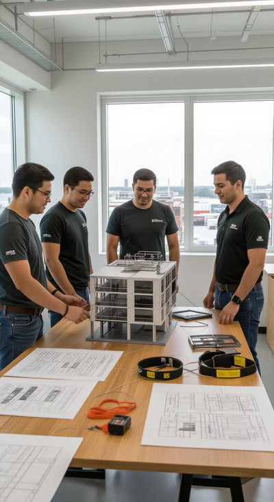 
Líneas de vida y trabajos verticales