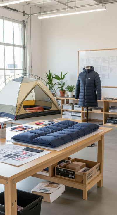 
Tiendas y sacos de camping