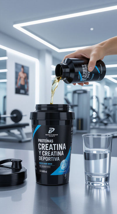 
Proteínas y creatina deportiva