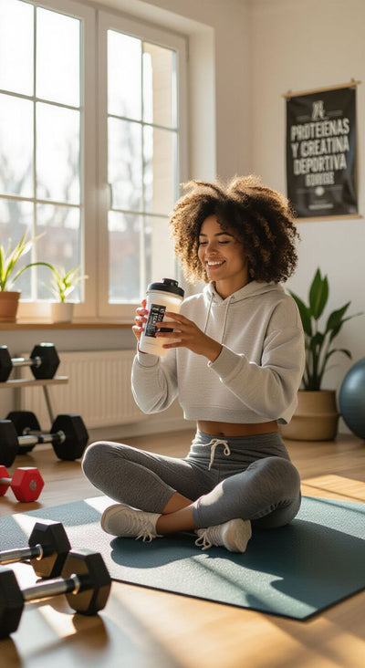
Proteínas y creatina deportiva