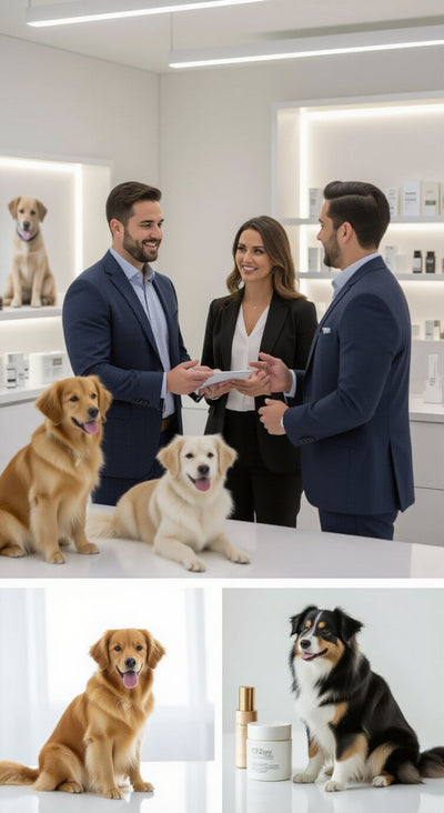 
Grooming canino‑felino