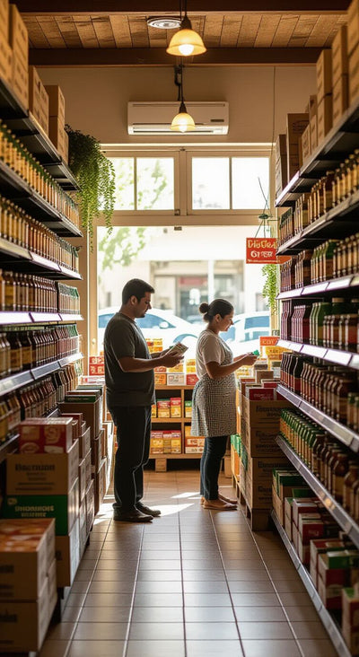 
Mayoristas de alimentos y hogar