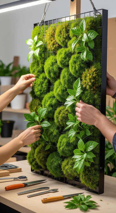 
Macetas y jardines verticales