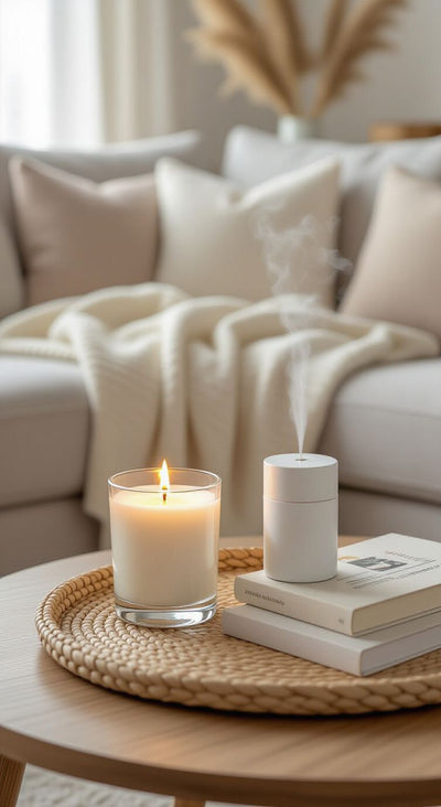 
Velas aromáticas y ambientadores