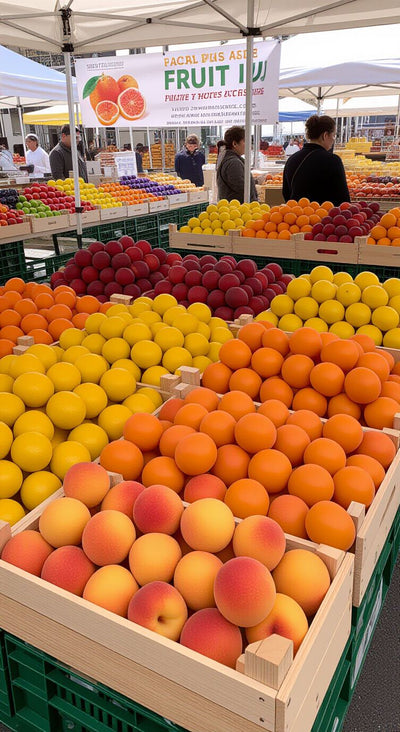 
Frutas de hueso y cítricos