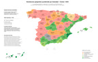 distribución geográfica gestión forestal, biomasa forestal, servicios forestales