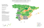 provincias mas competidas climatización residencial, suelo radiante, unidades split