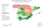 saturacion provincias parques eólicos, inspección aerogeneradores, turbinas onshore