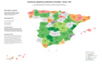 distribución geográfica moda sostenible, ropa de algodón, moda circular