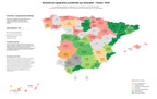 distribución geográfica organización competiciones, torneos de tenis mesa, competencias de pesca