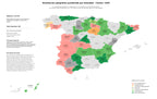 provincias con mayor oportunidad corcho natural, rollos de corcho, cápsulas de corcho