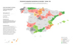 ponderación por provincias cartas coleccionables, tarjetas de intercambio, álbumes de cromos
