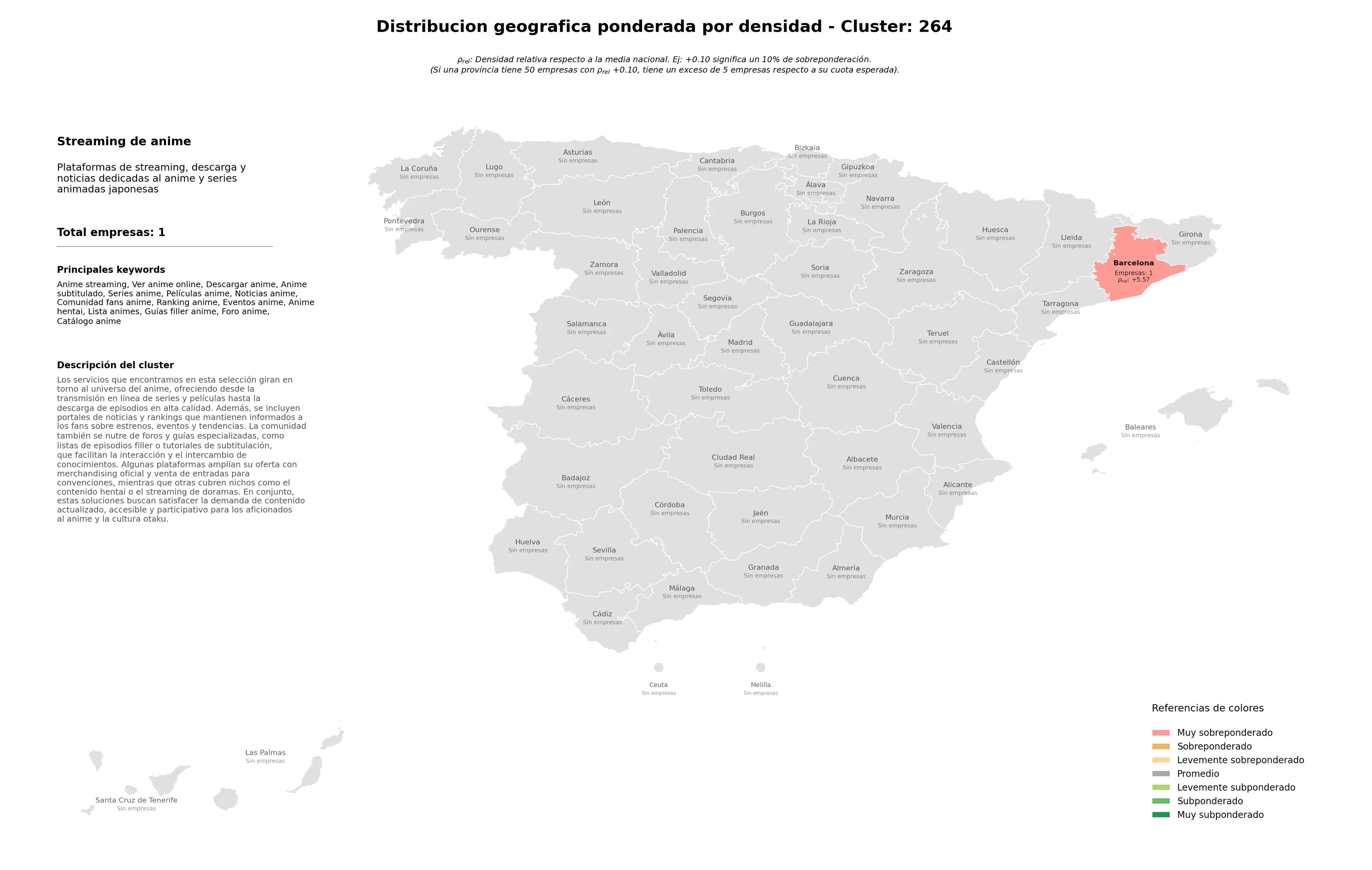 distribución geográfica descargar anime, comunidad fans anime, ranking anime