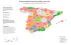 ponderación por provincias gestión de residuos, gestión de espacios naturales, guías ambientales