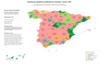 saturacion provincias ganado ovino, carne de cerdo ibérico, productos lácteos