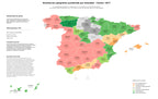 ponderación por provincias sondeos geotécnicos, sondeos geotérmicos, mantenimiento pozos