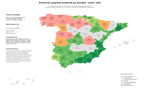cobertura por regiones albergues camino, servicios albergues, alojamiento peregrinos