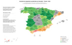 distribución geográfica viviendas nuevas, lotes residenciales, desarrollo proyectos