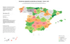 ponderación por provincias accesorios costura, repuestos máquinas coser, máquinas de bordado doméstico