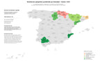 ponderación por provincias trámites municipales, gestión administrativa, eventos deportivos