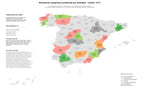 distribución geográfica préstamos personales, financiación cooperativa, cuentas corrientes