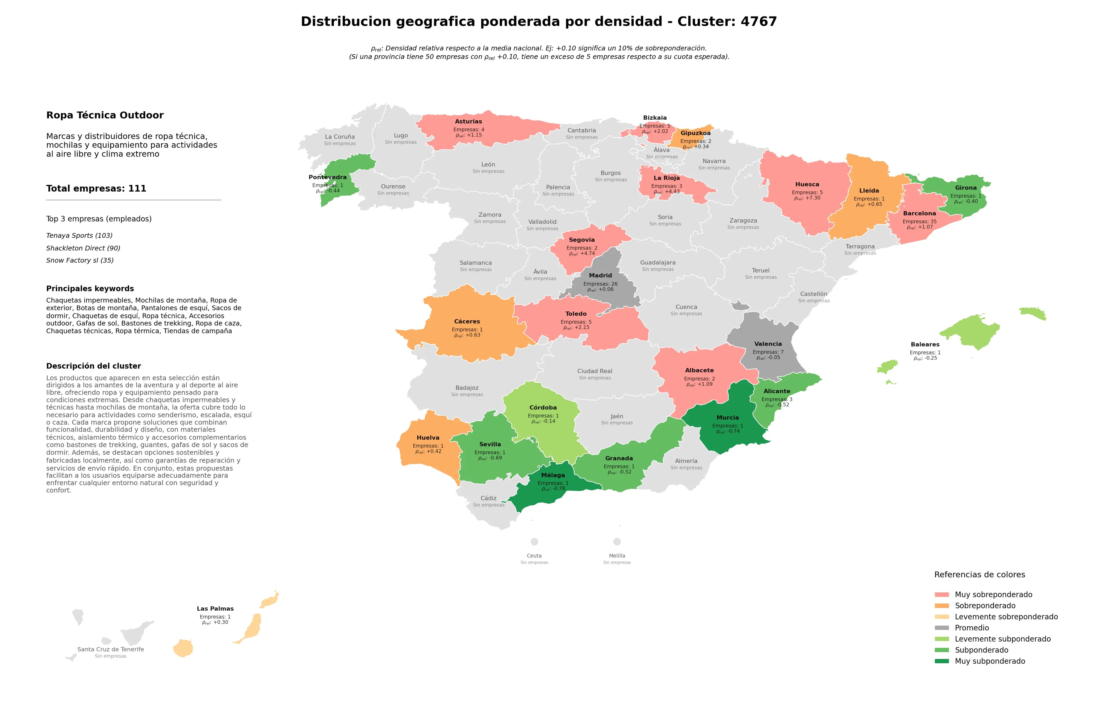 saturacion provincias chaquetas impermeables, chaquetas técnicas, sacos de dormir