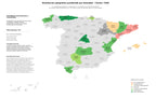 ponderación por provincias formación continua, educación informal, cursos artísticos