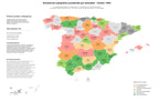 distribución geográfica cursos de primeros auxilios, formación sanitaria, cursos de soporte vital básico