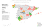 distribución geográfica uniformes sanitarios, accesorios médicos, uniformes de hospital